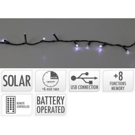 Guirnalda led, 400 leds, 8 funciones parpadeante blanco frio, solar. basics Precio: 26.559500193599998. SKU: B1CGGRXF98