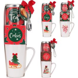 Set de regalo, taza+galletas+té o chocolate, 3 modelos. Precio: 13.89000019. SKU: B14T8NNSSC