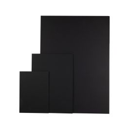 Carton Pluma Liderpapel Negro Doble Cara 50x70 cm Espesor 5 mm 10 unidades