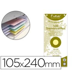 Exacompta Separadores Cartulina Reciclada 105x240 mm Paquete 100 Fichas Colores Surtidos Precio: 4.88999962. SKU: B123KE8X5Q