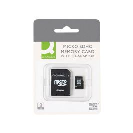 Memoria Sd Micro Q-Connect Flash 8 grb Clase 4 Con Adaptador