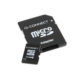 Memoria Sd Micro Q-Connect Flash 8 grb Clase 4 Con Adaptador