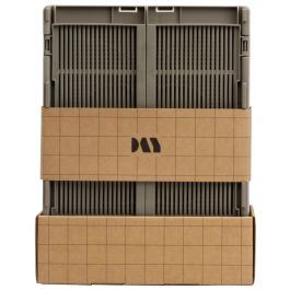 Caja de almacenamiento plegable 2pcs set 33x24.5x15cm marrón day