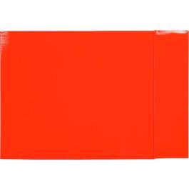 Caja Archivador Liderpapel De Palanca Carton Folio Documenta Lomo 75 mm Color Rojo