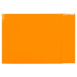 Caja Archivador Liderpapel De Palanca Carton Folio Documenta Lomo 75 mm Color Naranja