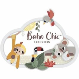 TINY LOVE Alfombra de actividades Boho Chic, Alfombra de juegos para bebés, Arco de juguete de madera - Desde el nacimiento