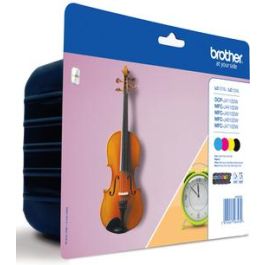 BROTHER Pack cartuchos Negro, Cian, Magenta y Amarillo MFC-J4410DW/MFC-J4510DW, 1200 pag Precio: 99.50000005. SKU: S8401985