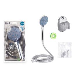 Telefono Ducha Manguera 2 M Reg Base Gris Mate Berilo 14X23CM (12 Unidades) Precio: 54.49999962. SKU: B158QMHLTR
