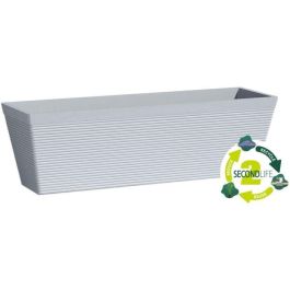 Garden ID 02043129 Jardinera Green Care Impact Azul-Gris 50x16x16 cm 100% reciclado, Resistente a UV y heladas, Garantía 10 años Garden ID 02043129 Jardinera Green Care Impact Azul-Gris 50x16x16 cm 100% reciclado, Resistente a UV y heladas, Garantía 10 años