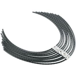 Bosch AFS 23-37, 10 Piezas de Alambre para Desbrozadora de Alto Rendimiento, Ø 3,5 mm de Diámetro