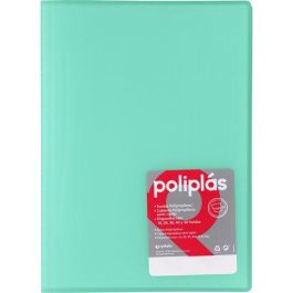 Carpeta Fundas (Tarifario) Grafoplas Pp Flexible Poliplas Trans. Fº 20 F. Mint (Set de 8) Precio: 29.49999965. SKU: B1ESLJQNXB