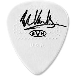 Dunlop Púas Signature EVH Frankenstein Blanca - 0,60 Mm (Pack 24)