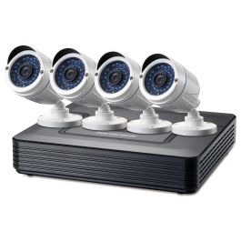 Level One DSK-8001 CCTV 8 Canales 4 Cámaras H.264 IR Visión Nocturna 30m Interior/Exterior IP66 Precio: 213.50000001. SKU: B1HFXWXLGV