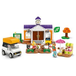 Lego Animal Crossing 77052 Kéké en la Plaza Juguete para Construir con Cafetería