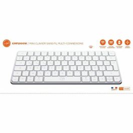 Teclado Mobility Lab KMP2000W Mini Blanco
