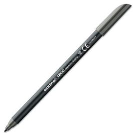 Edding Rotulador 1200 Punta Fina Gris - Tinta Base Agua No Traspasa el Papel - Ideal Escritura/Bocetos (10 Unidades) (10 Unidades) Precio: 5.89999993. SKU: B1GPXQ2MXS