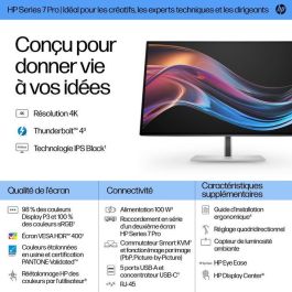 HP Monitor S7 Pro 727pk / 27" / 4K / HDMI-DisplayPort-USB(A)-USB(C) / Regulable Altura HP Monitor S7 Pro 727pk / 27" / 4K / HDMI-DisplayPort-USB(A)-USB(C) / Regulable Altura