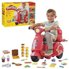 Play-Doh F8803 Scooter Moto Repartidora de Pizzas para niños, kit creativo con masa para hacer pizzas y toppings de colores, edad +3 años Precio: 87.5000005. SKU: B1FSND4M7R