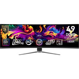 MSI MPG 491CQPXDE QD-OLED Monitor Gaming 124.5 cm (49 Pulgadas) DQHD Curvo 240Hz USB-C HDMI 2.1 Precio: 2054.7373. SKU: B1F77ESPN8