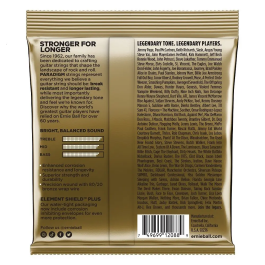 Ernieball Juego Acústica Paradigm 80/20 Bronze 11-52 Cuerdas para Guitarra