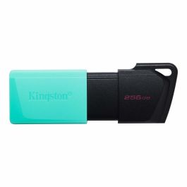 Kingston Pendrive 256GB USB3.2 DT EXODIA M GEN1 Llavero Negro/Turquesa