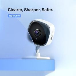 Tp-link Tapo C110 Cámara de Seguridad Wi-Fi 3MP, Visión Nocturna, Detección de Movimiento, Sonido Bidireccional Tp-link Tapo C110 Cámara de Seguridad Wi-Fi 3MP, Visión Nocturna, Detección de Movimiento, Sonido Bidireccional