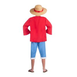 Disfraz luffy sombrero, chaqueta, camiseta, fajín y pantalón talla m Disfraz luffy sombrero, chaqueta, camiseta, fajín y pantalón talla m