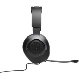 JBL Harman Quantum 100 Auriculares Gaming Over-Ear con Micrófono Extraíble, Sonido Envolvente, Negro