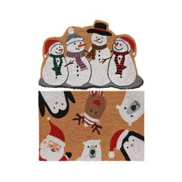 Felpudo de fibra de coco navidad, modelos variados Precio: 15.49999957. SKU: B18WVFB5CB