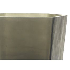 DKD Home Decor Jarrón Moderno de Cristal Gris Oscuro 18 x 22 x 18 cm DKD Home Decor Jarrón Moderno de Cristal Gris Oscuro 18 x 22 x 18 cm