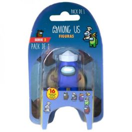 Bizak Figuras Among Us S2 Pack 1 Coleccionables con Disfraz para Niños