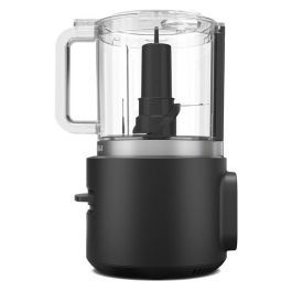 Kitchenaid Picadora Inalámbrica 12V, 1.18L, Acero Inoxidable, Sin Batería, Color Negro Mate Kitchenaid Picadora Inalámbrica 12V, 1.18L, Acero Inoxidable, Sin Batería, Color Negro Mate