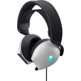Alienware AW520H Auriculares Gaming con Cable USB RGB para Juego Blanco - Diadema Circumaural 20-40000 Hz