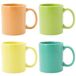 Mug Cerámico Surtido New Happy Simply Quid 32 cL (16 Unidades)