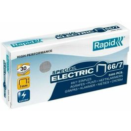 Rapid grapas strong electric 66/7 galvanizadas -caja de 5000-