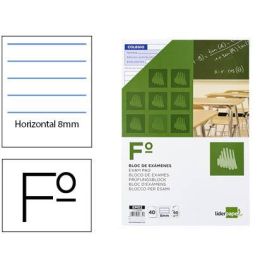 Bloc Examenes Liderpapel Horizontal Folio 40 Hojas 60 gr-M2 10 unidades Precio: 20.89000023. SKU: B1EZ2YGPHH