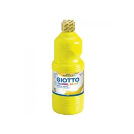 Tempera Liquida Giotto Escolar Lavable 1000 mL Amarillo