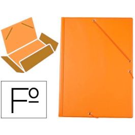 Carpeta Liderpapel Gomas Plastico Folio Solapas Color Naranja Precio: 8.49999953. SKU: B12R9ACLEA
