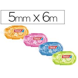 Corrector Tesa Cinta Mini 5 mm X 6 Mt 16 unidades