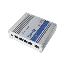 Teltonika RUTX12 Router Industrial Dual LTE Cat6, Dual-Band Wifi, 4G, 5GHz, 2.4GHz, Ethernet Gigabit, Plata