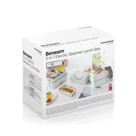 Fiambrera Eléctrica de Vapor 3 en 1 con Recetas Beneam InnovaGoods Fiambrera Eléctrica de Vapor 3 en 1 con Recetas Beneam InnovaGoods