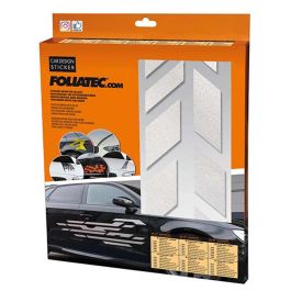 Pegatina Para Coche Diseño Sombras Plata FO33944 Pegatina Para Coche Diseño Sombras Plata FO33944
