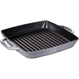 Staub Grillpfanne, cuadrada de inducción, 28cm, grafito-gris Precio: 144.94999948. SKU: B17XNHHBXA