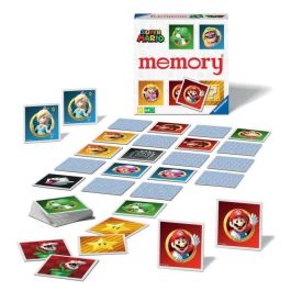 Ravensburger Juego de Mesa Memory Super Mario de 64 Cartas, Edición Multilingüe, para niños de 6 años en adelante