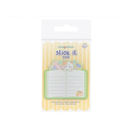 Imaginovo Bloc Notas Adhesivas Meow Fantasía 20 Hojas 70x70 mm