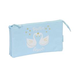Portatodo Triple Glow Lab Cisnes Azul claro 22 x 12 x 3 cm Precio: 6.69000046. SKU: B176YWVA57