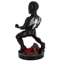 EXQUISITE GAMING Cable Guy Soporte Figura Symbiote Spider-Man Marvel 21cm para Mandos y Smartphones, compatible PS5/Xbox Series/iPhone