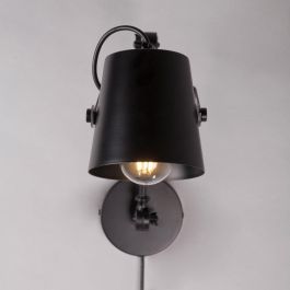 SKD-W1014 Aplique de Pared Le Havre Orientable y Ajustable E14 para Iluminación Interior Salón Dormitorio o Rincón de Lectura