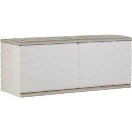 PLASTIKEN 450L Caja con cerradura funcional y estética interior / exterior con ruedas beige Precio: 130.5000004. SKU: S7151063