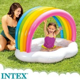 Piscina Hinchable para Niños Intex Arcoíris 84 L 119 x 84 x 94 cm (6 Unidades)